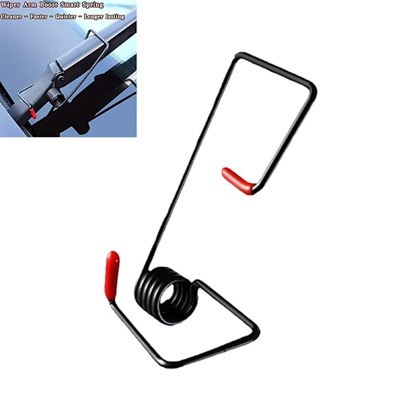 Nya Bil Vindrutetorkare Booster Fjäder Universal ligent Vindrutetorkare Armar Legering 1PCS