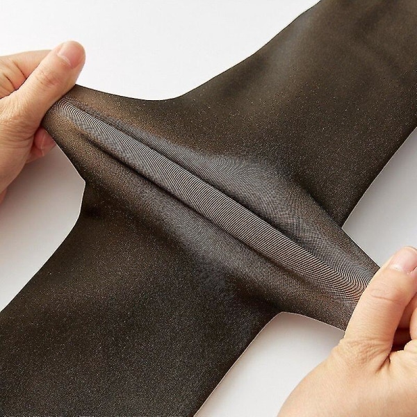 Dam Velvet Thicken Tights Varma Vinter Strumpbyxor Elastisk Fleece Strumpbyxor Hög midja Kroppsstrumpor-1 Skin half f Skin half feet 200g-standard velvet