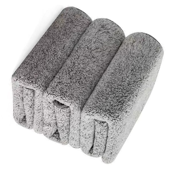 Erittäin Imukykyiset Uudelleenkäytettävät Keittiöpyyhkeet Vahvistetuilla Reunoilla - Kuitu Hankaustiskirätit (25 x 25 cm / 9,8 x 9,8 tuumaa) 25*25cm