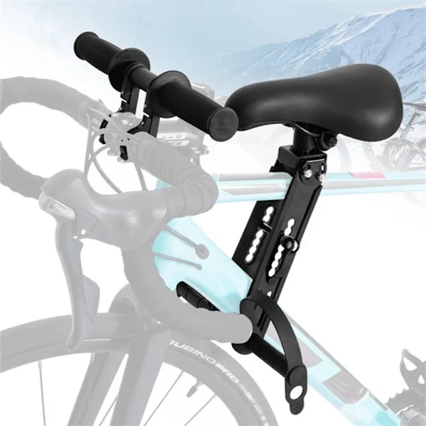 Frammontert barn MTB sykkelsete for 2 3 4 5 solgt mykt babysete