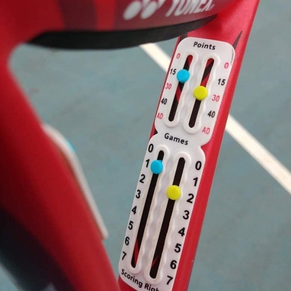 Scoring Right: Poengteller for Tennis & Padel Svart