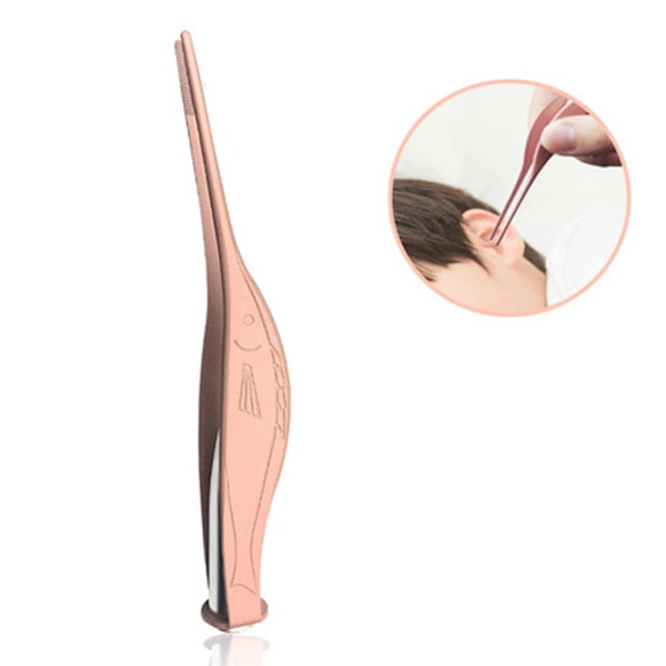 Smart Pincett med LED-belysning Roséguld