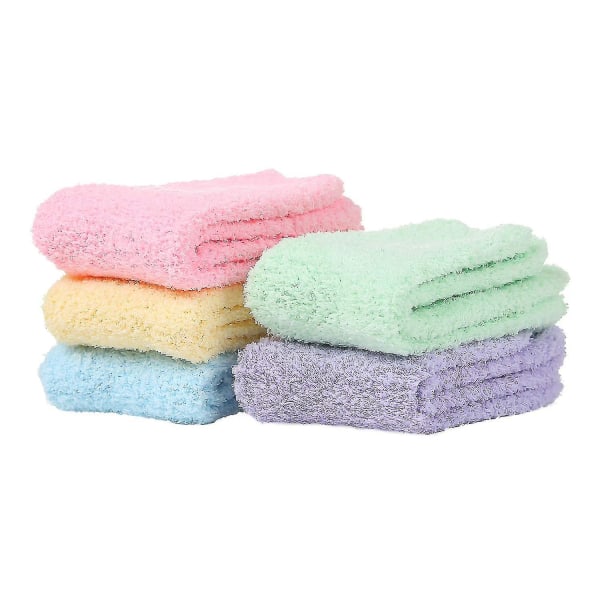 Dam Warm Soft P Tofflor Strumpor Fluffy In