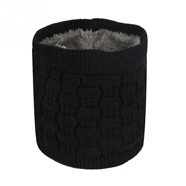 Unisex Höst Vinter Mjuk Tvättbar USB Laddning Värme Halsduk Cykel Halsvärmare Stad Black