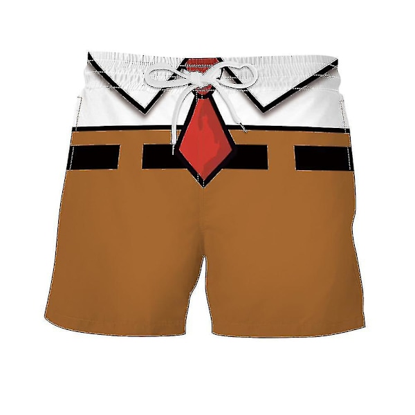 Svampbob Fyrkantstryck lösa shortsit miehille 4XL