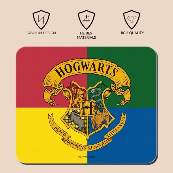 Musmatta / Mouse Pad - Harry Potter / Hogwarts - Officiellt Licensierad