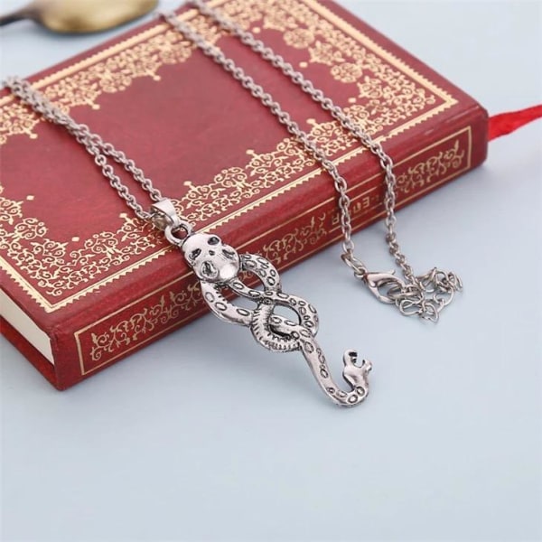 Harry Potter Halsband - Nagini / Lord Voldemort Horcrux - Silver Silver