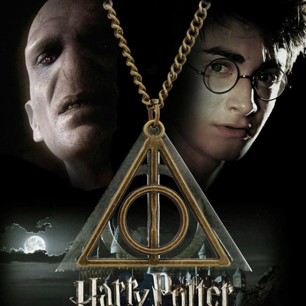 Harry Potter Halsband - Deathly Hallows - Dödsrelikerna - Brons Brons