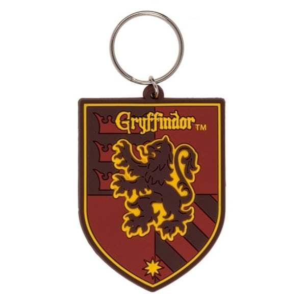 Nyckelring - Harry Potter / Gryffindor Vapensköld - Licensierad multifärg one size