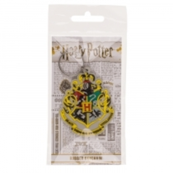 Nyckelring - Harry Potter / Hogwarts Vapensköld - Licensierad multifärg one size