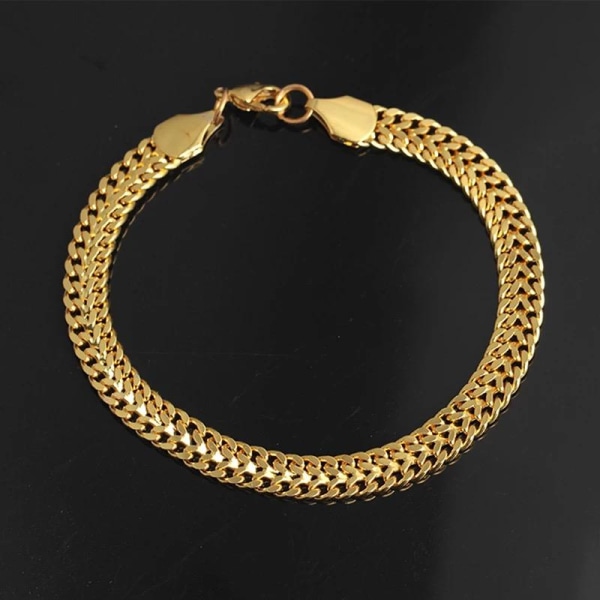 Guld Armband - Elegant & Vacker Design på Länk / Kedja Guld