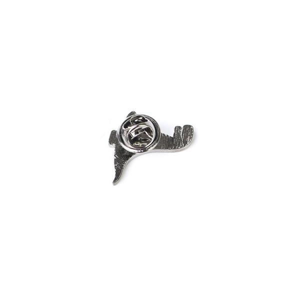Söt lekfull dinosauriebrosch dinosaurie brosch Pin Turkos