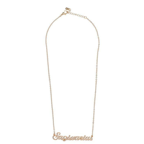Guld Halsband med Stjärntecken: Skytten = Sagittarius Guld