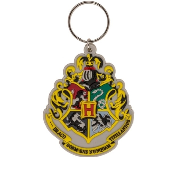 Nyckelring - Harry Potter / Hogwarts Vapensköld - Licensierad multifärg one size