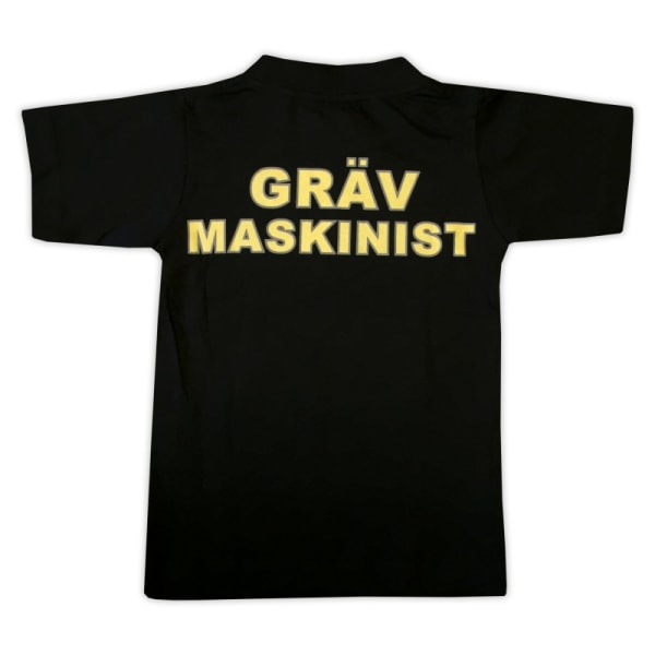 T-shirt Grävmaskin 116 (116/120)