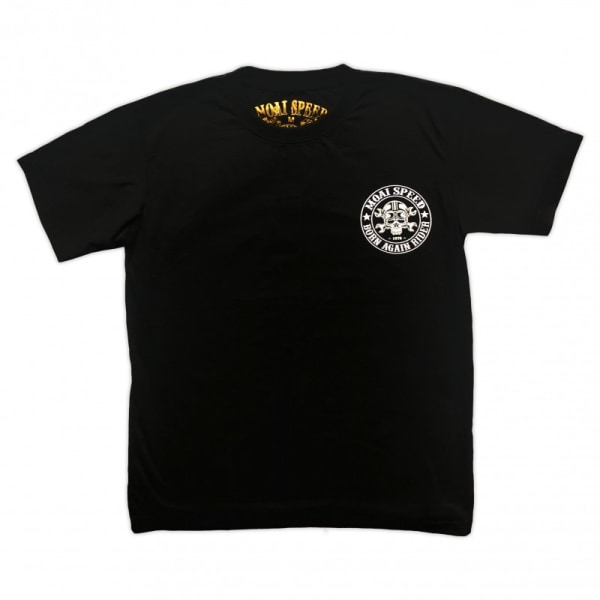 T-shirt Moai Speed - Motorcyclist Skull Retro XL