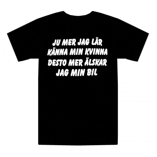 T-shirt Älskar Min Bil XXL