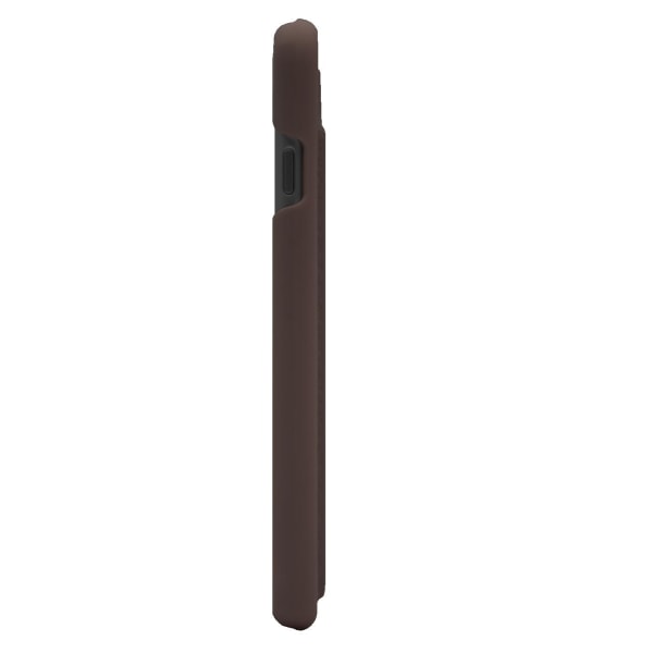 iPhone XR Marvêlle Magnetiskt Skal & Plånbok Mörkbrun