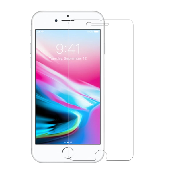 iPhone 6/6S/7/8 Plus Härdat glas Skärmskydd Transparent