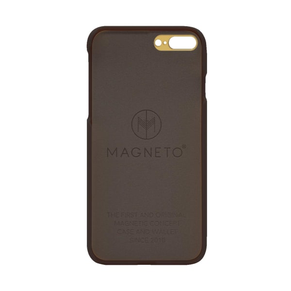 iPhone 7/8 Plus Marvêlle Magnetiskt Skal Mörkbrun