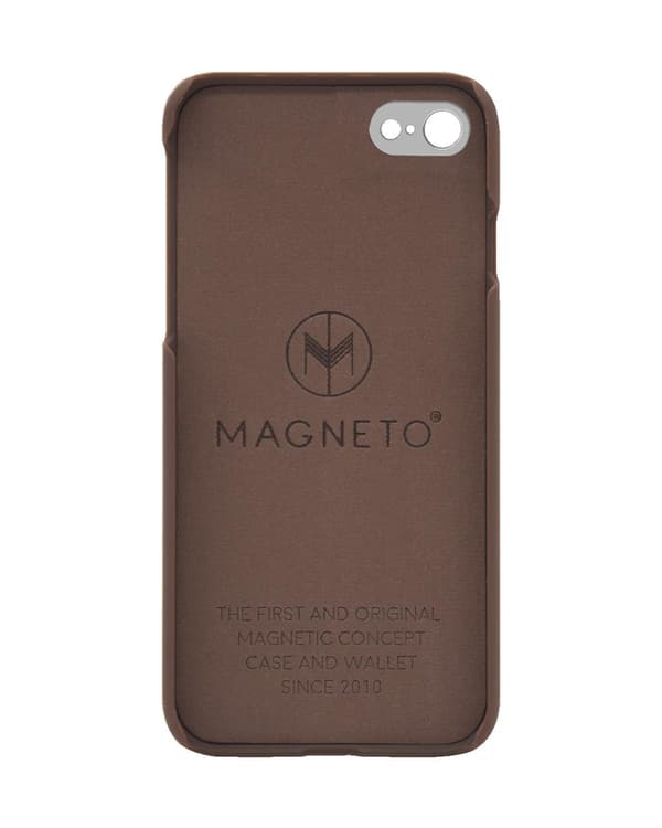 iPhone 6/6s/7/8 Marvêlle Magnetiskt Skal Ljusbrun
