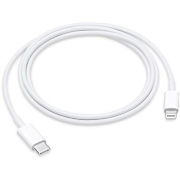 iPhone kabel för Apple 11/12/13 USB-C till Lightning 2M Vit