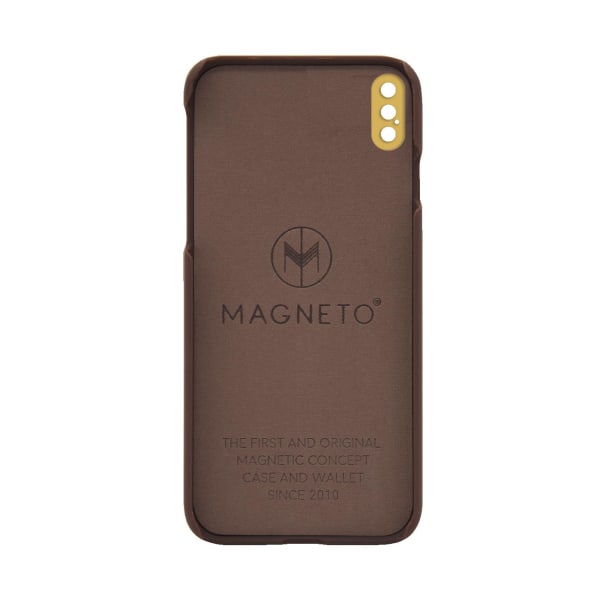 iPhone X/Xs Marvêlle Magnetiskt Skal Ljusbrun