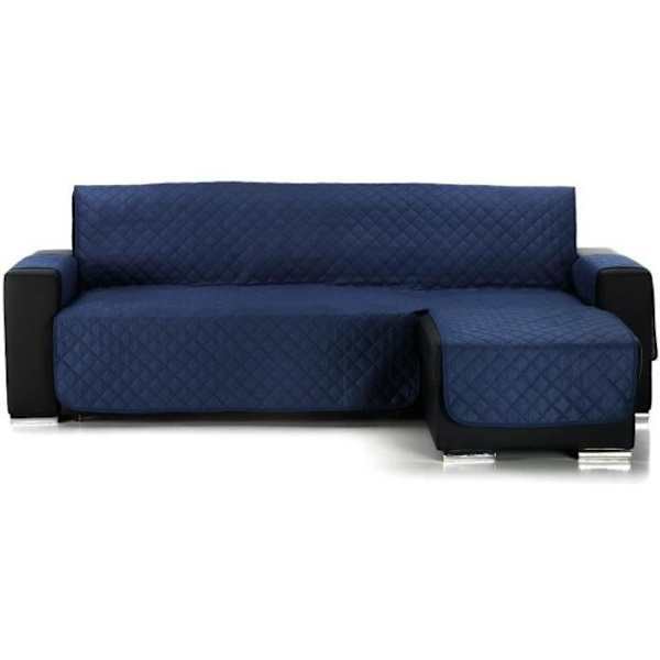 Dyna av en hörnsoffa Matelassé Alvin, Högra hörnet, Storlek 200 cm, färg Blå. SAMMANSÄTTNING: 100 % polyester.