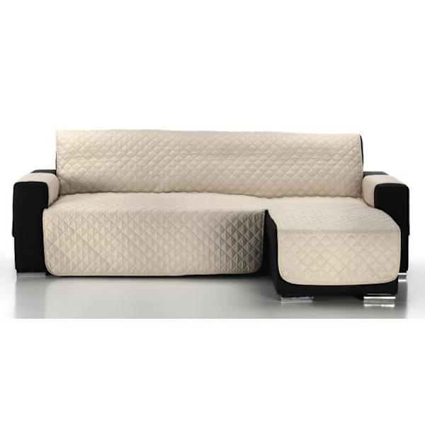Kökssofföverdrag Dangle Matelassé Alvin, Höger hörn, Storlek 200cm, färg Beige. SAMMANSÄTTNING: 100% polyester.