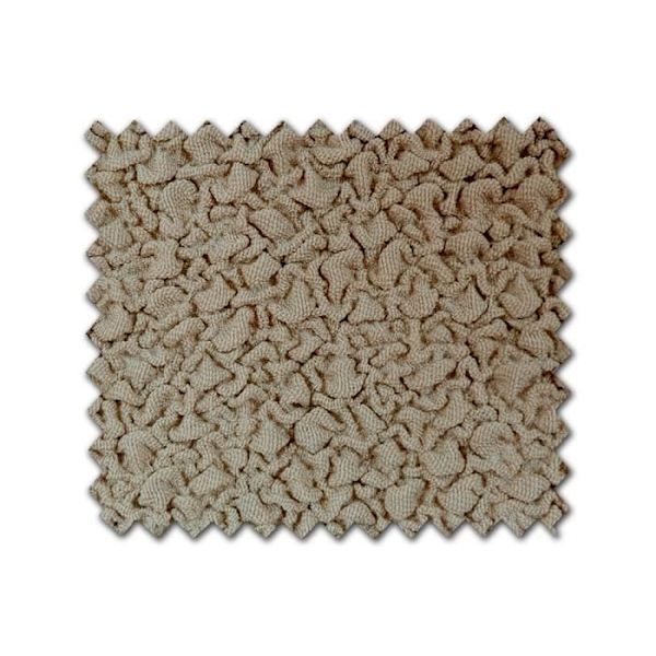Soffaöverdrag Clic-Clac Multi-elastiskt Roque E11 Vison. KOMPOSITION: 55% Polyester - 35% Bomull - 10% Elastomer