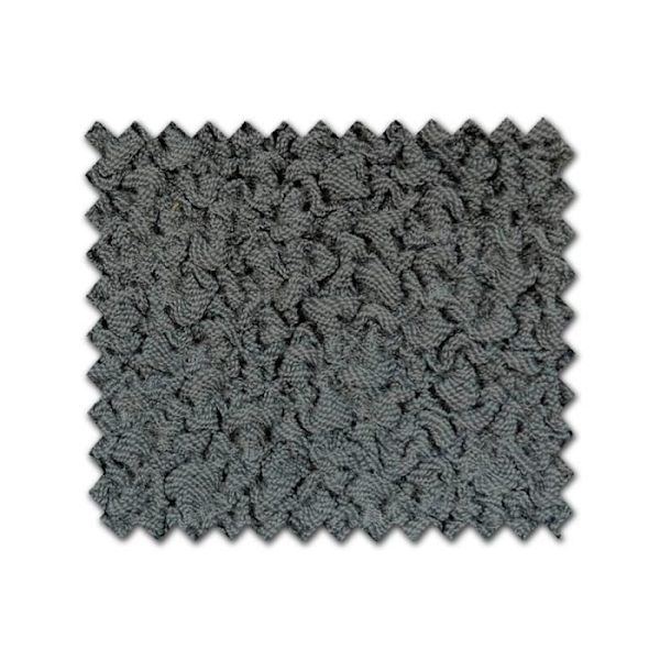 Pack 2 fodral för multi-elastiska stolar Roque E06 Grå. SAMMANSÄTTNING: 55% Polyester - 35% Bomull - 10% Elastomer.
