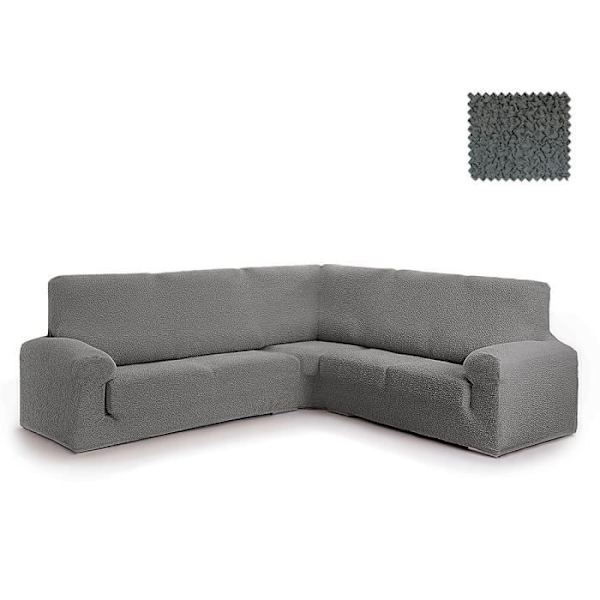 Hörnbäddsoffa Multi-elastisk Roque, Normal, E06 Grå. SAMMANSÄTTNING: 55% Polyester - 35% Bomull - 10% Elastomer.