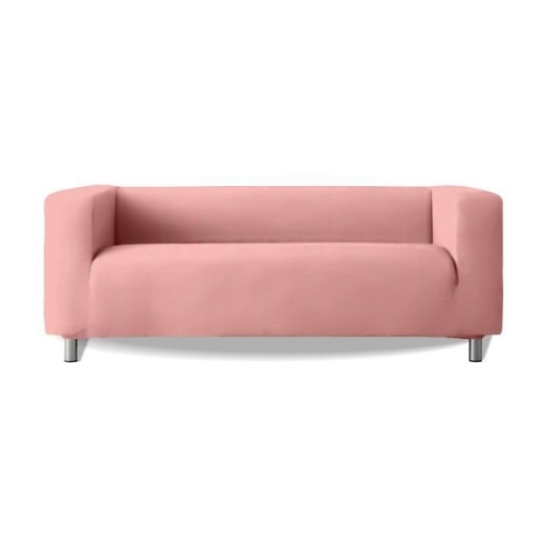 Klippan modell sofföverdrag multielastiskt tyg med Stark högt armstöd - Färg 22 Rosa Rosa