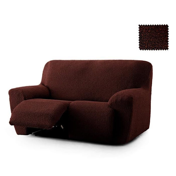Roque 2-sits Relax Multielastiskt sofföverdrag Large E07 Brun (200-260cm) SAMMANSÄTTNING: 55% Polyester - 35% Bomull - 10%