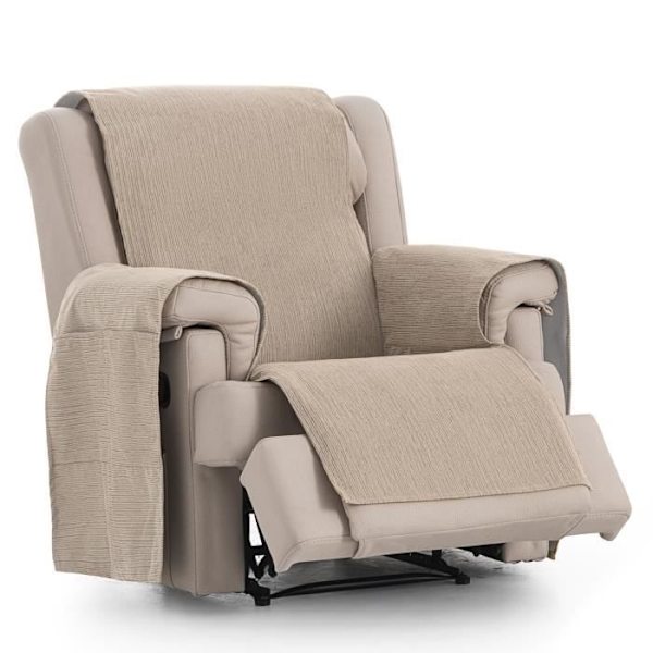Vattentåligt fåtöljöverdrag Iguazu, 1 plats (55cm), färg: 01. SAMMENSÆTTNING: 35% Bomull, 65% Polyester. Baksida: 100% Polyester.