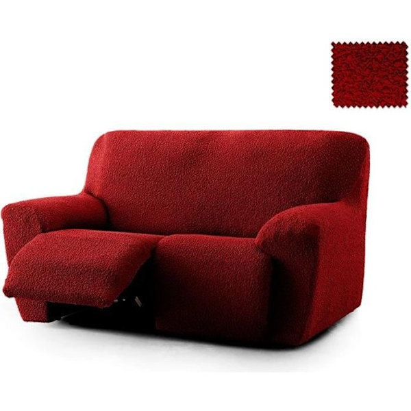 Roque 2-sits Relax Multielastiskt sofföverdrag Large E08 Röd (200-260cm) SAMMANSÄTTNING: 55% Polyester - 35% Bomull - 10%