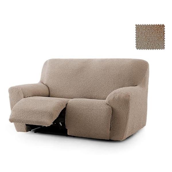 Roque 2-sits Relax Multielastiskt sofföverdrag Large E11 Mink (200-260cm) SAMMANSÄTTNING: 55% Polyester - 35% Bomull - 10%