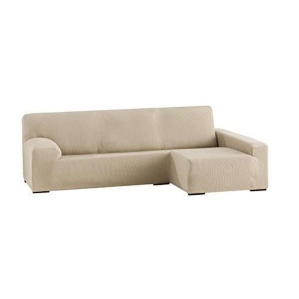 Eysa Ulises Elastiskt sofföverdrag med schäslong till höger, Beige, 250-310 cm F035461D