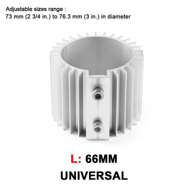 Aluminium Motorolie Filter Køler/Køleplade Cover/Cap Billet Kit Til EF EG