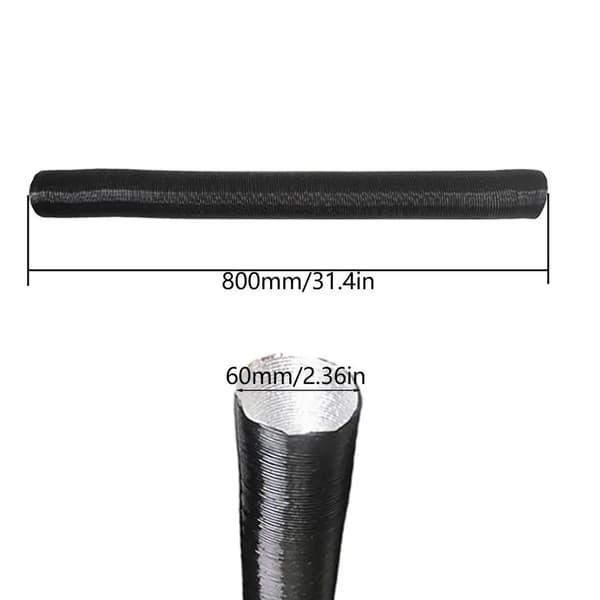 Luft Parkeringsvarmer Diameter 42mm 60mm 75mm Længde 80cm Sort Slange Til W ebasto E berspacher Propex Tilbehør