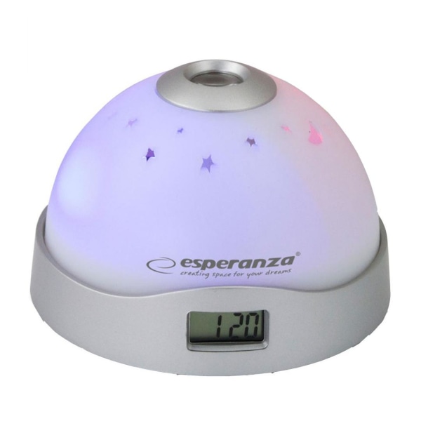 Esperanza - Alarmklocka med Projektor multifärg