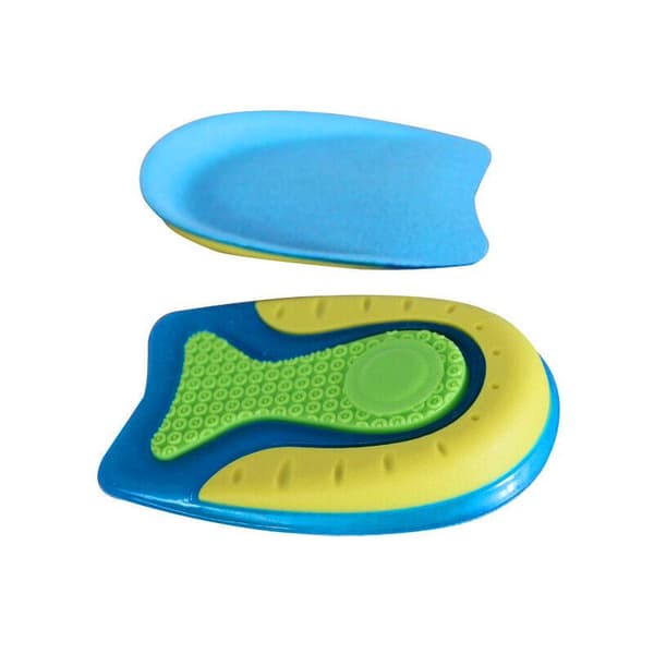 2x Skoinlägg för Häl - Silikon - L Blue L