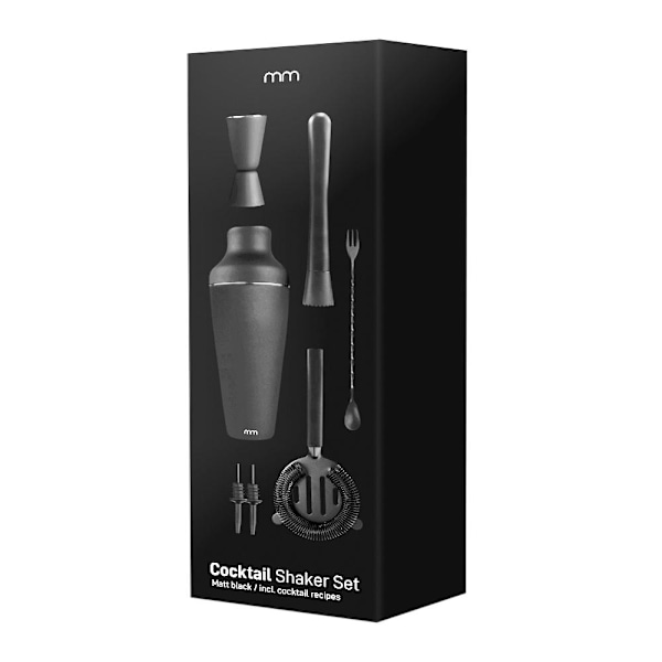 Cocktail Shaker Set - Matsort Black