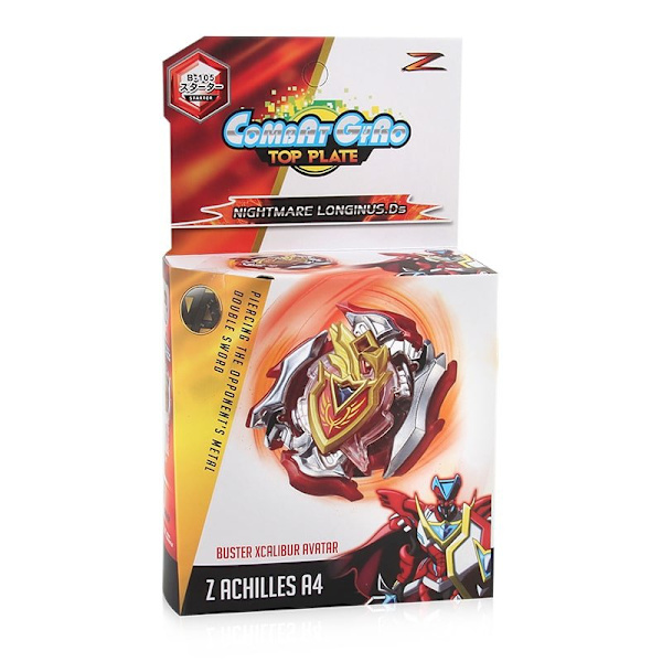 Combat Gyro Top Plate - Z Achilles A4 Multicolor