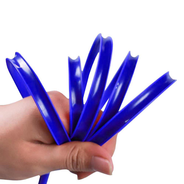 Fælgbeskytter af Gummi, 8 m - Blå Blue