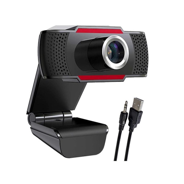 Webkamera sisäänrakennetulla mikrofonilla - 1280 x 720 - HD Black
