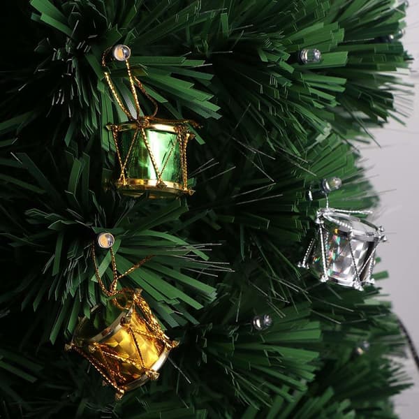 Julgranspynt, Trummor - 12-pack multifärg