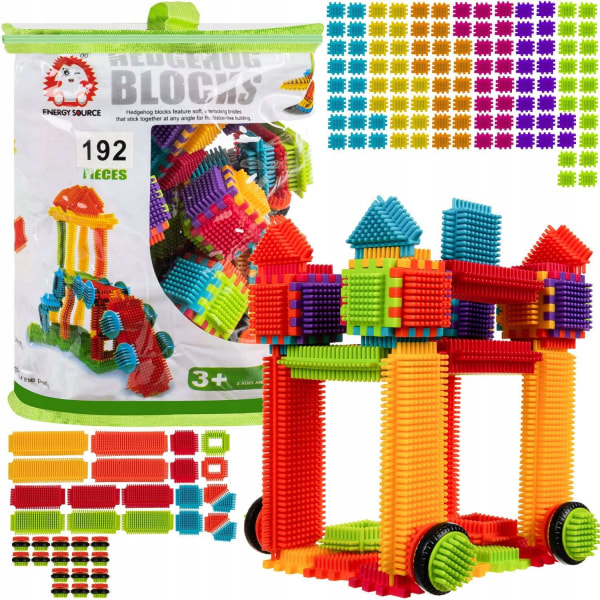 Rakennuspalikat siili - 192 kpl Multicolor