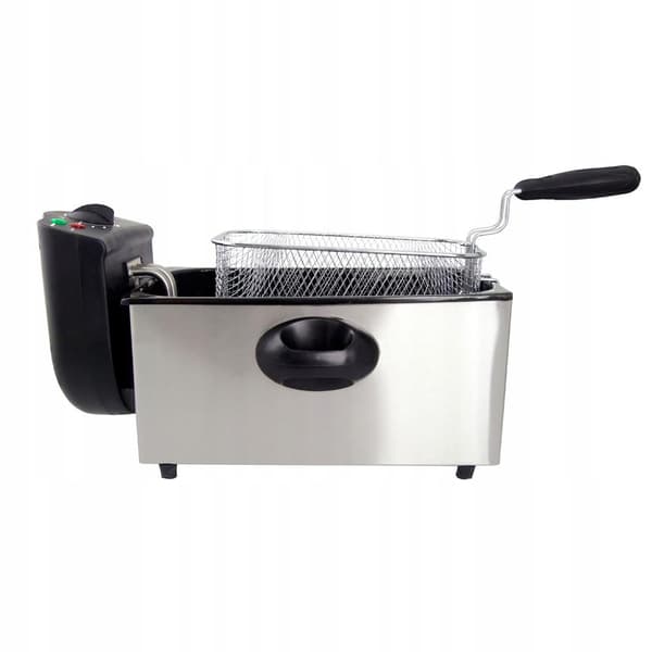 Esperanza - Friteerauskone, 2000 W - 3 L Silver