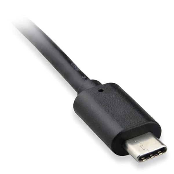 USB til USB-C Kabel - 1 m - Sort Black
